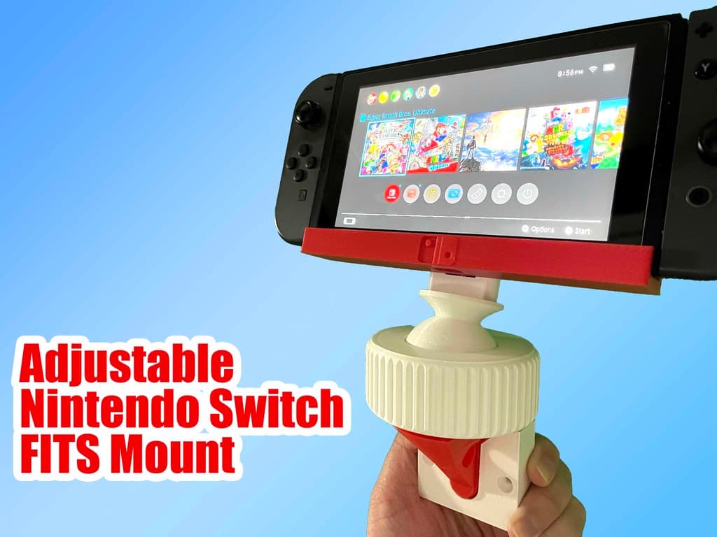Ford Maverick Nintendo Switch FITS Slot Adapter Mount with Adjustable Orientation - image