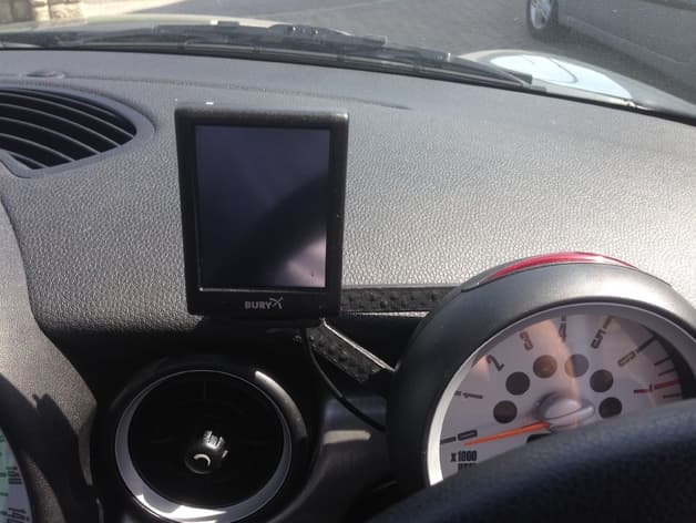 Mini Mounting For a hands free display for BMW vehicles preview