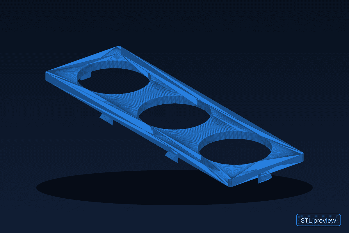 Daihatsu feroza gauge holder preview