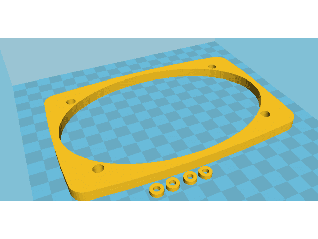 E28 4X6 Speaker Cover Spacer preview