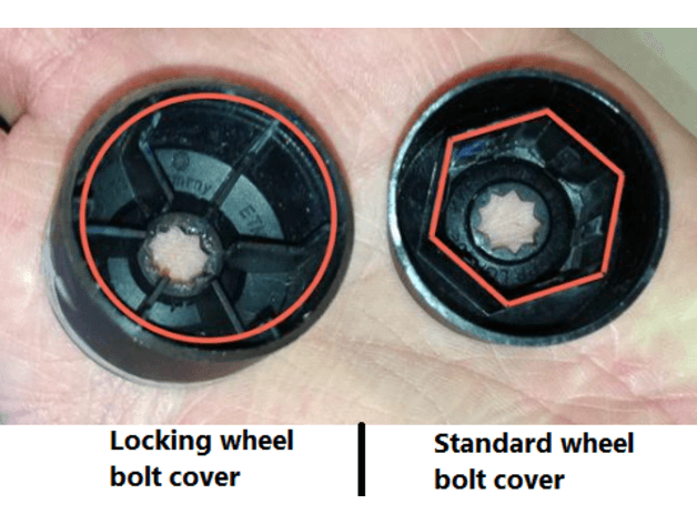 VW Stud Cover Adapter (Wheel bolt cover) preview