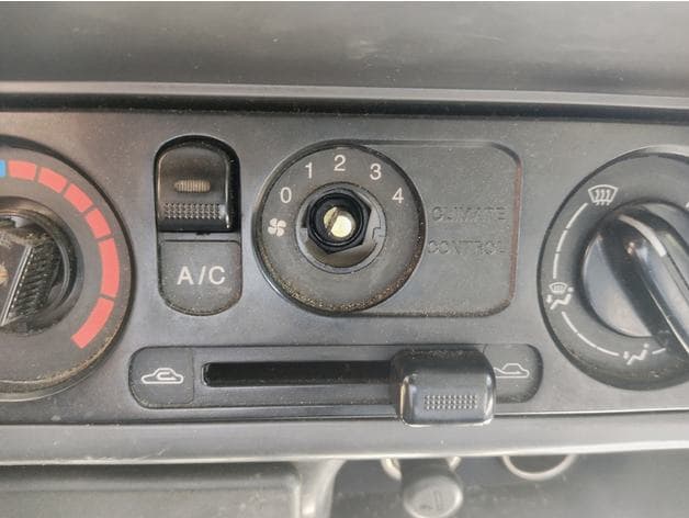 Ford Ranger (Mazda B2500) heater fan control knob preview