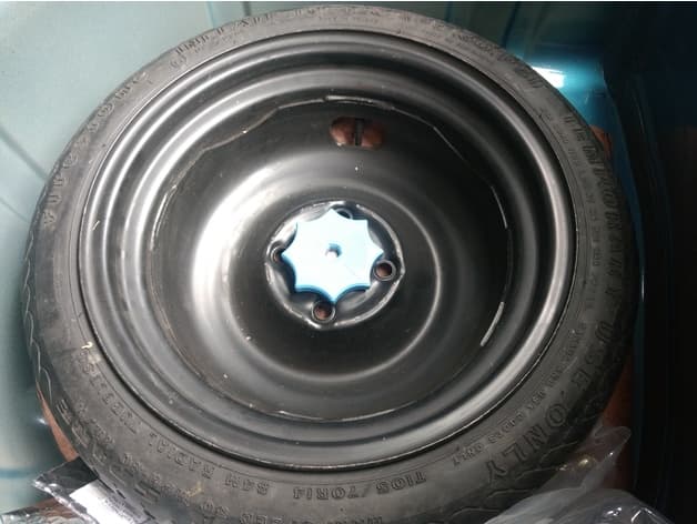 VW UP, Citigo , Mi, spacesaver wheel knob preview