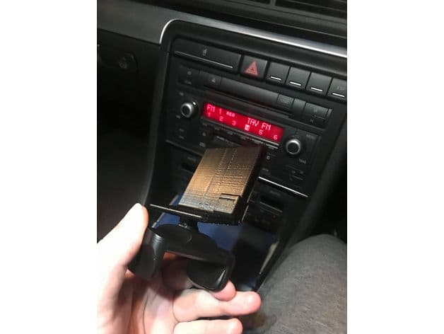 Audi A3/A4/A6 Car Casette Tape Deck Phone Holder preview