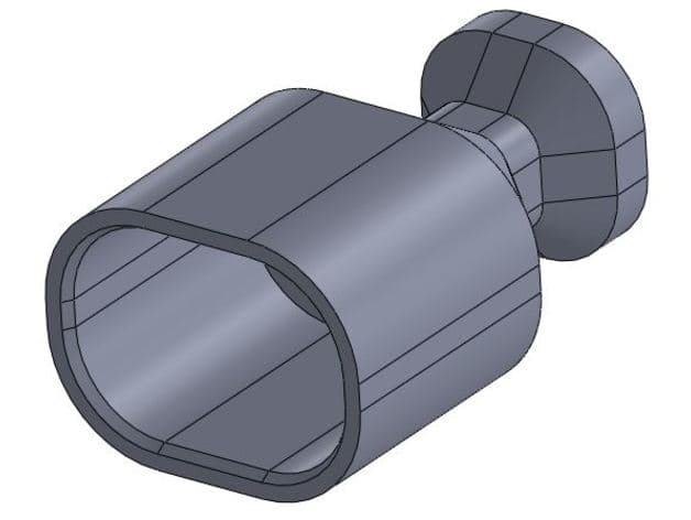 Opel Speedster VX220 Dummy plug fog light preview
