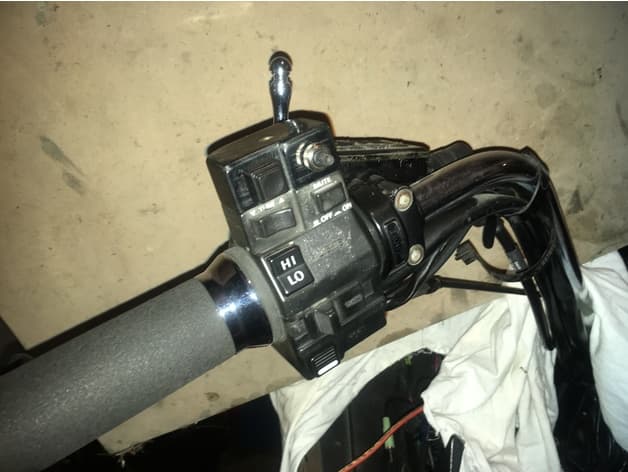 GL1200 switch box on left handle bar preview