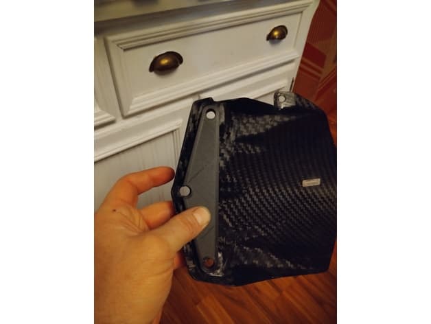triumph speed triple rear fender spacer preview