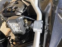 Honda VFR1200X light bar clamp mount for LED lights preview