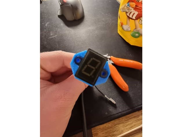 Gear Indicator Holder for GS500E Neutral Light Canal preview