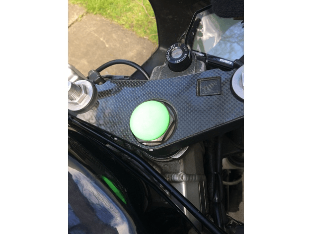Honda VR400R (NC30) top yoke cover preview