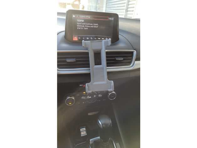 This is a mobile Samsung S20 Phone holder that has a armor case, This is for Mazda 3. preview