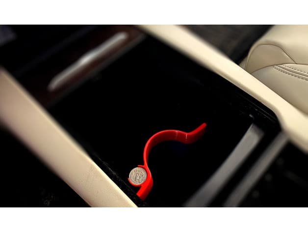 Tesla Model S - Coin / Cup Holder preview