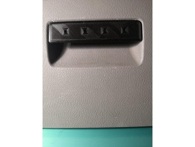 2001 Volkswagen T4 Multivan Bed Access-Panel Door Clip 7D0 868 231A preview