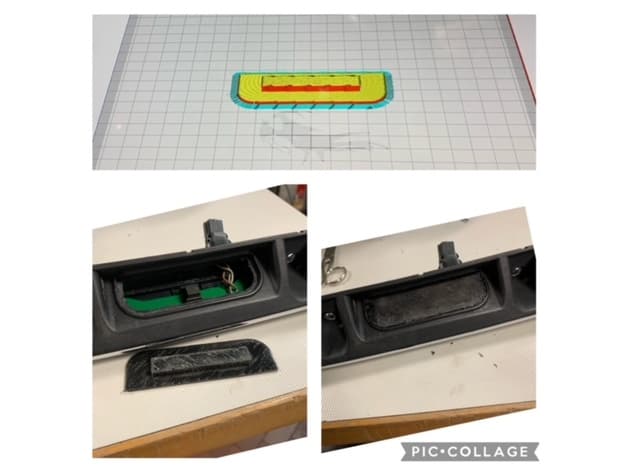 2007 MINI Cooper R56 Tailgate-Release Button Cover preview
