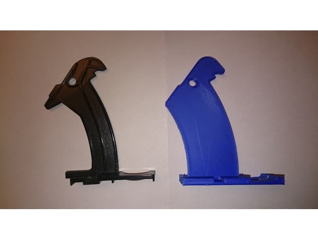 Saab 9-3 glove box bracket - image