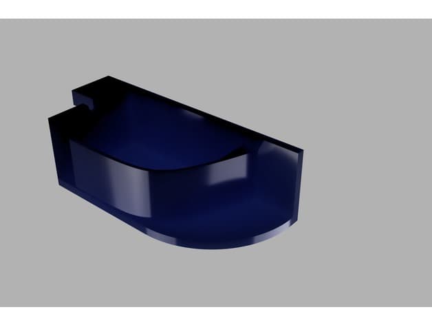 Tesla S Center Console Cell Phone Bracket (2015) - image