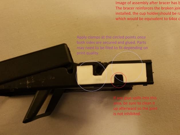 Photo of Audi Dash Cupholder Repair Bracers
