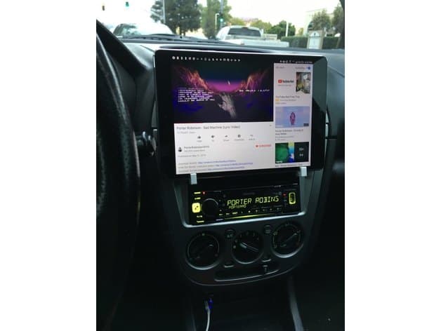Photo of Tablet Mount for 2002 Subaru WRX single din