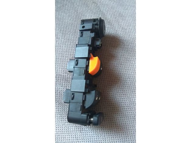 Photo of Citroen C5 window regulator switch
