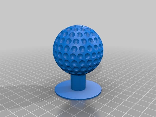 Shift knob Golfball - image