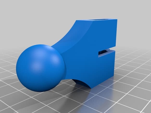 Air-Vent Mount for Ford Fusion(and alike) Cars w/ Wireless Phone charger Ball joint - image