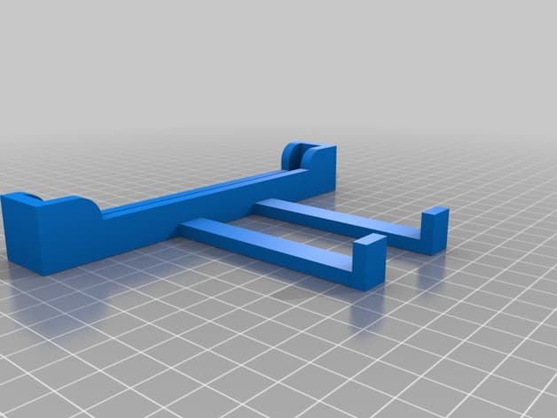 A remix of Iphone 5 car holder - added length to fit a Mazda CX-7 vent - image