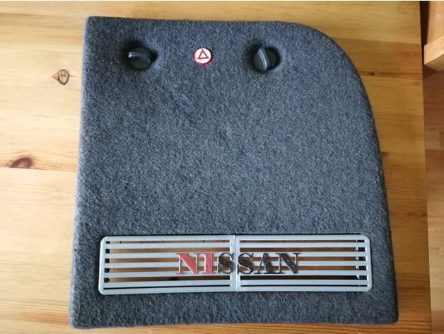 Photo of Nissan Primera WP12 - plastic cover for emergency door