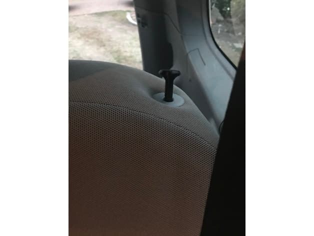 Nissan Xtrail Rear Seat Release Knob - image