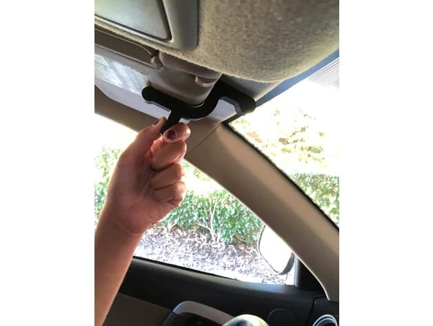 Floppy Sun Visor Holder - image