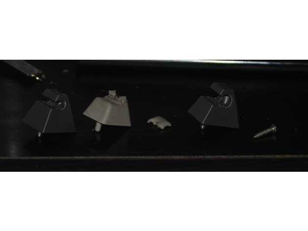 Another Opel Corsa Sun visor hook - image
