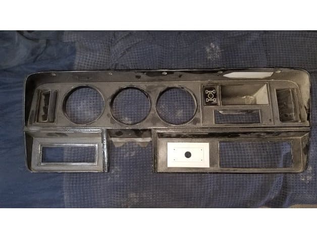 dodge ram 1st Gen Guage Cluster Trim Bezels - image