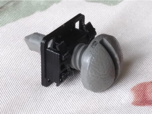 82-92 Camaro/Firebird Rear Interior Trim Nut - image