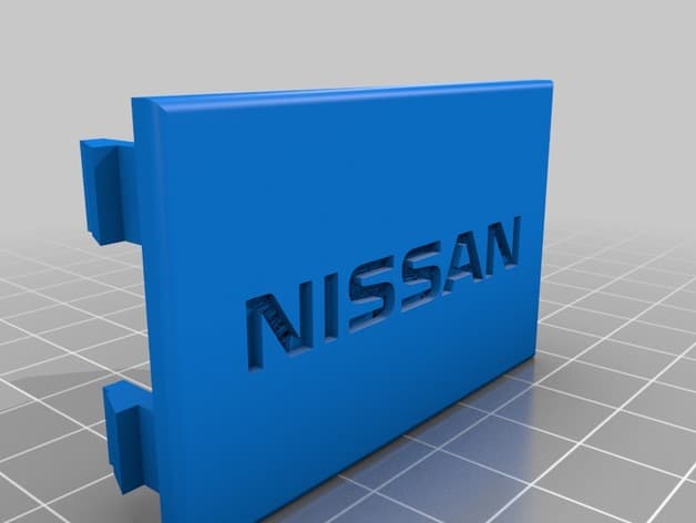 Nissan Power Mirror Switch Panel Blank - image
