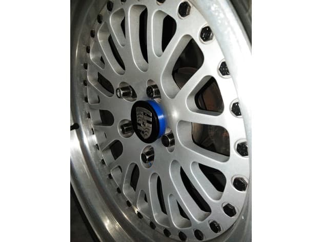CCW center cap adapter for porsche emblem - image