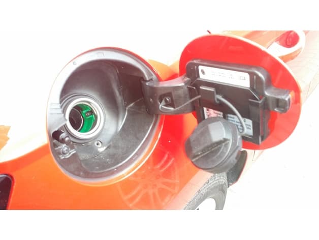 Photo of Skoda Fabia MK3 fuel cap holder