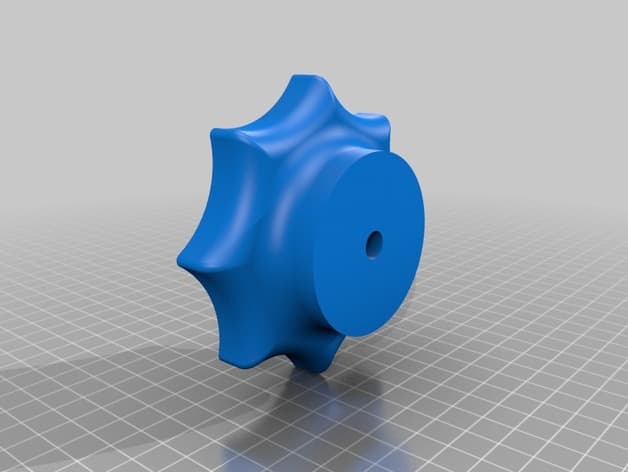 VW New Beetle Spare Tire Screw Knob - image