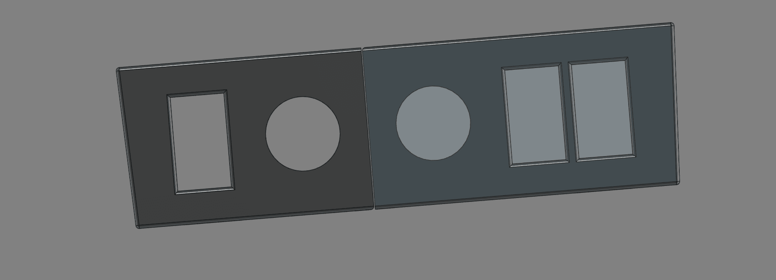 2005-2009 Toyota Tacoma (2nd gen) Center console rocker switch panel - image