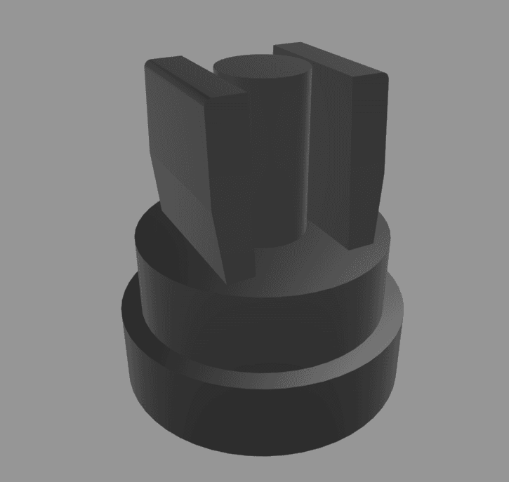 Renault Clio cargo cover pin - image