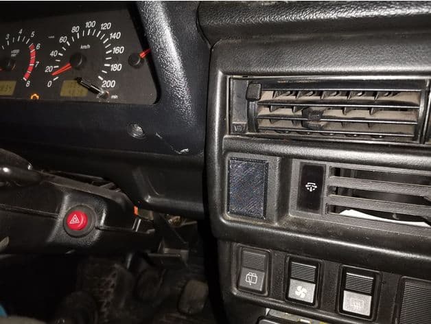 Photo of Lada 4x4 (Niva) cap instead headlight switch