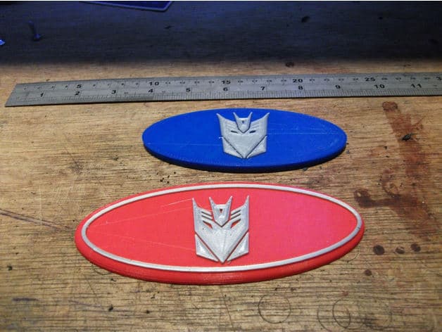 Decepticon Badges for UK Ford Fusion - image