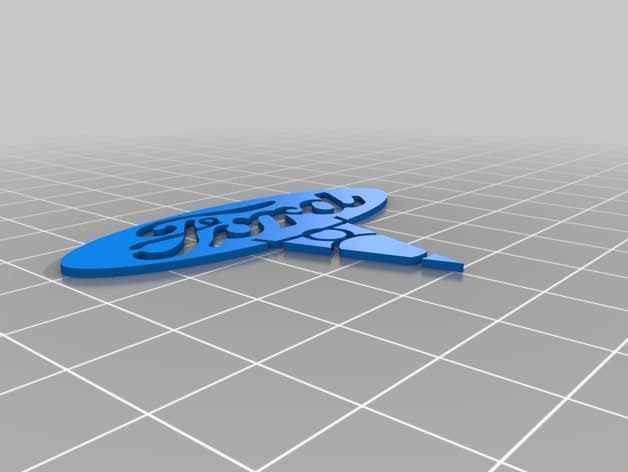 Ford V8 emblem - image