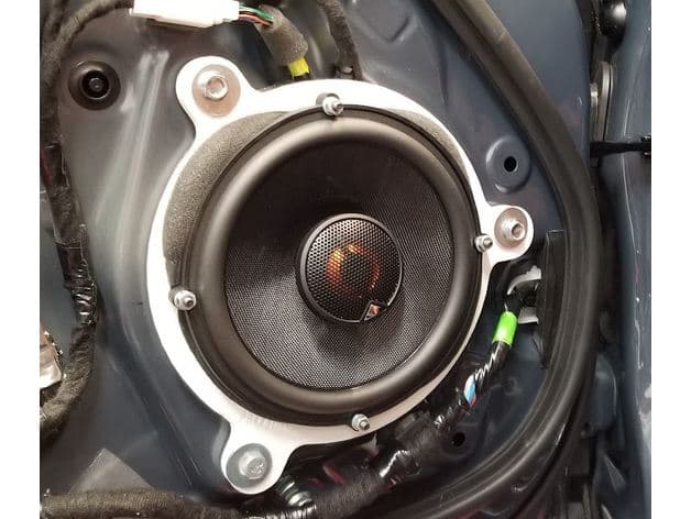 Photo of Mazda MX5 Miata ND 6.5" Door speaker adapter bracket