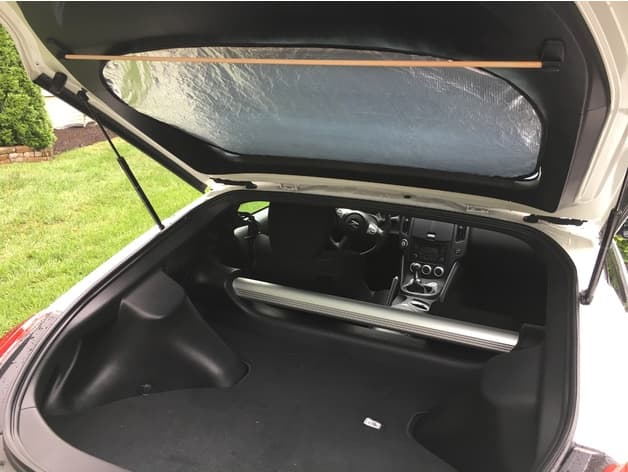 Photo of 370Z Rear Sun Shade Mount