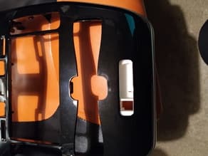 Photo of OBD2 bracket gen1 Nissan Leaf centre console