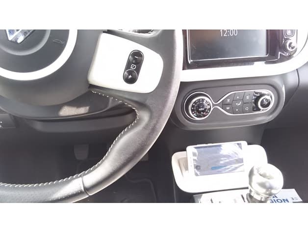 Photo of Xiaomi note 4 Phone holder for Renault Twingo 3