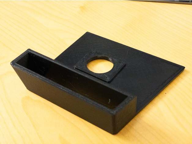 Photo of Renault Zoe Ph2 mounting plates for Brodit mobile phone holders