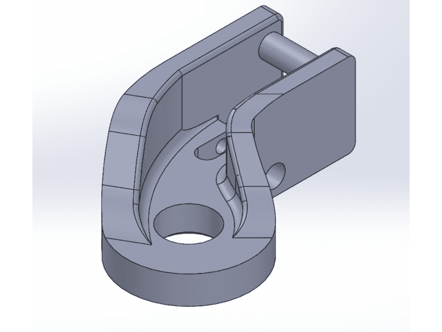 Volvo rear wiper arm mount - image