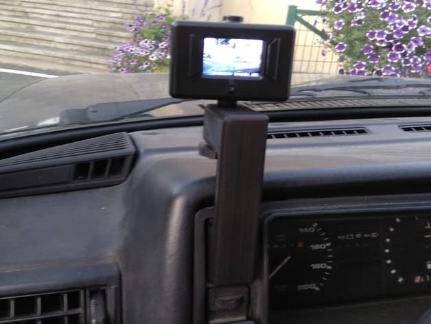 Go-Pro holder for Volkswagen Golf mkII - image