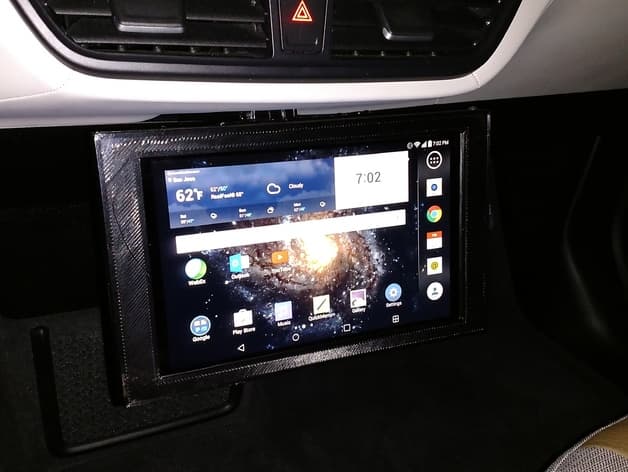 Tablet holder for BMW vehicles - image