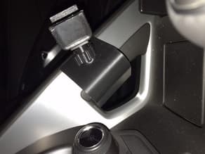 Photo of cell phone holder for C7 Corvette